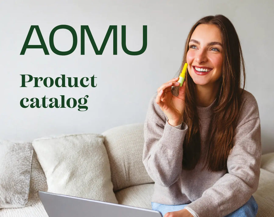 AOMU wholesale catalog cover