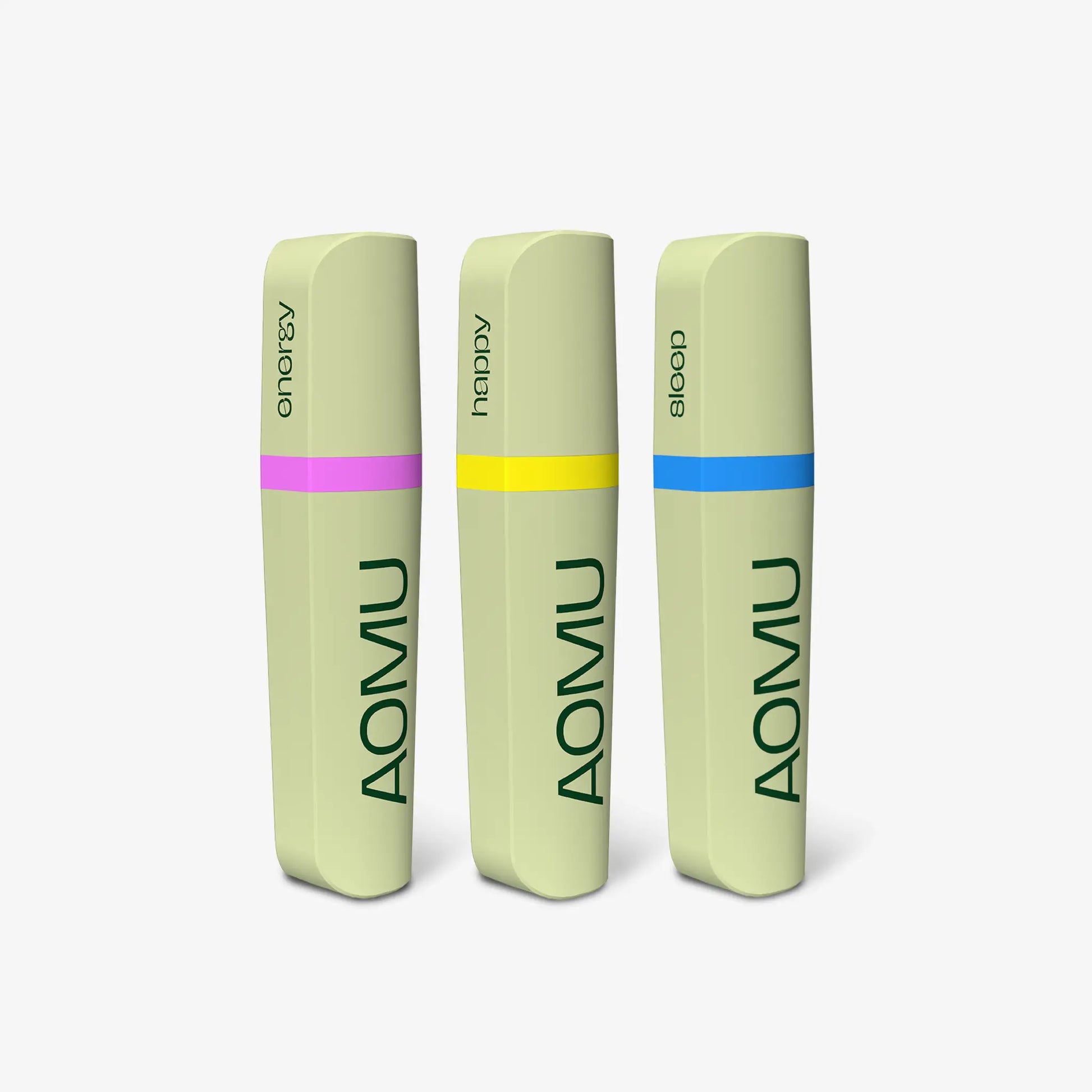 Starter Kit 3 Inhaler Stick with Essential Oils: Happy, Energy, Sleep AOMU.com Starter Kit 3 Inhaler Stick with Essential Oils: Happy, Energy, Sleep AOMU.com